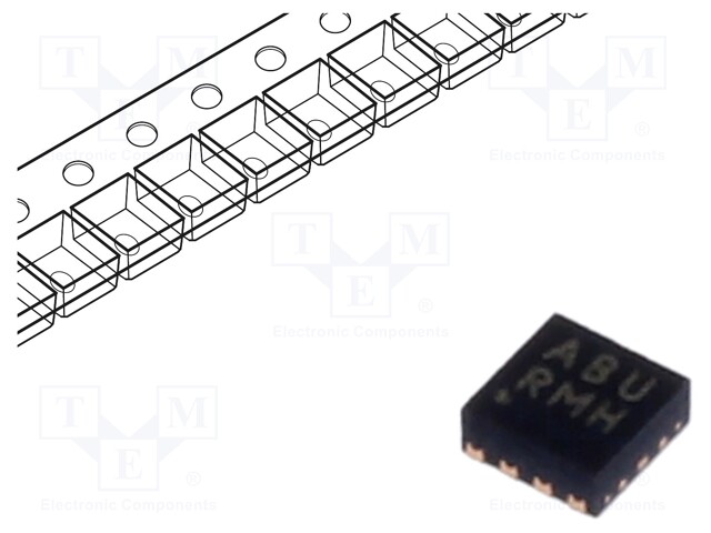 Temperature sensor; digital; -40÷125°C; WDFN8; SMD; 1.62÷3.6V; 1°C