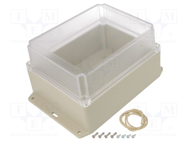 Enclosure: multipurpose; X: 146mm; Y: 186mm; Z: 110mm; Ritec; ABS
