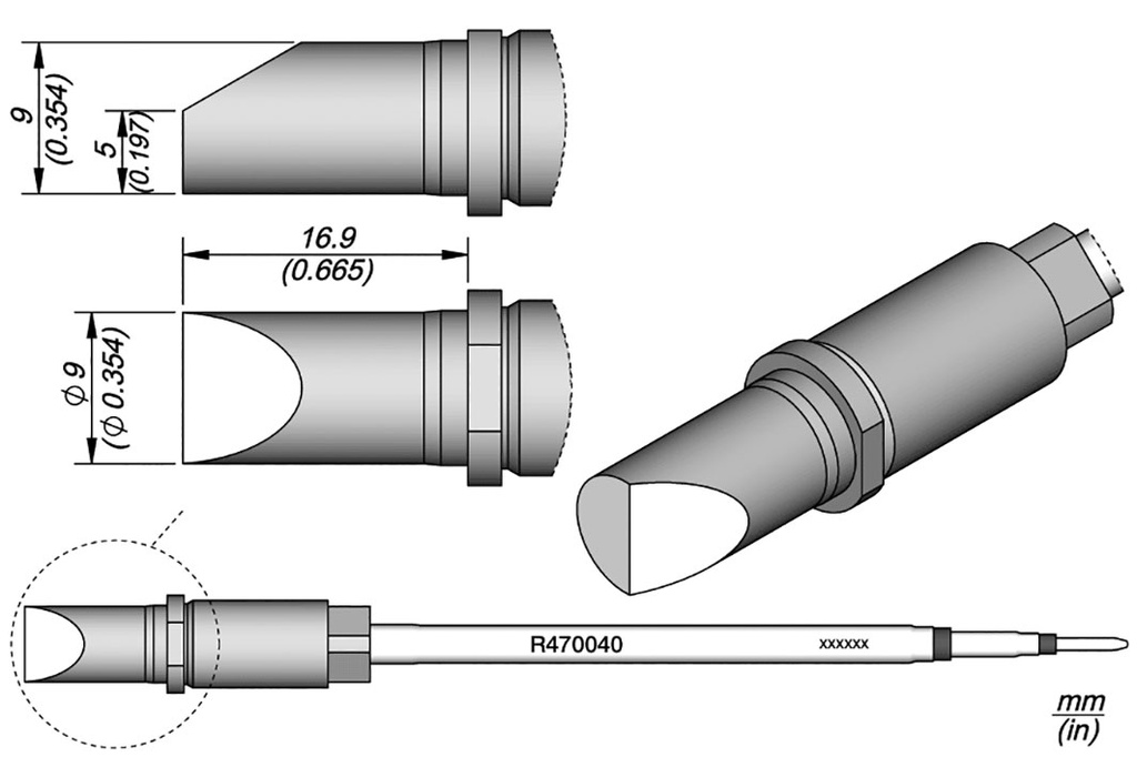 Tip; special; 9mm