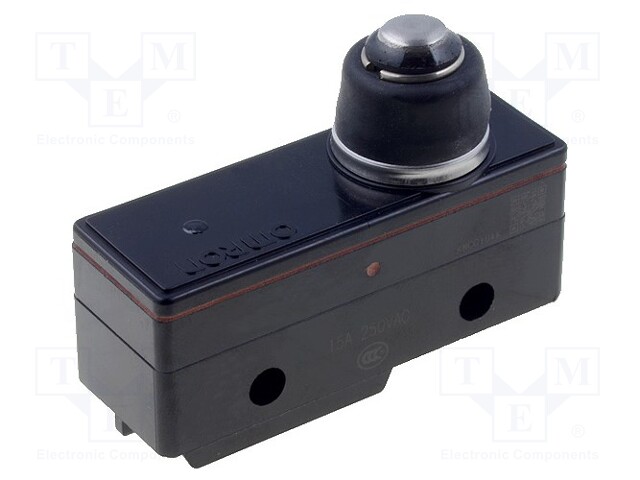 Microswitch SNAP ACTION; with pin; SPDT; 15A/250VAC; 6A/30VDC
