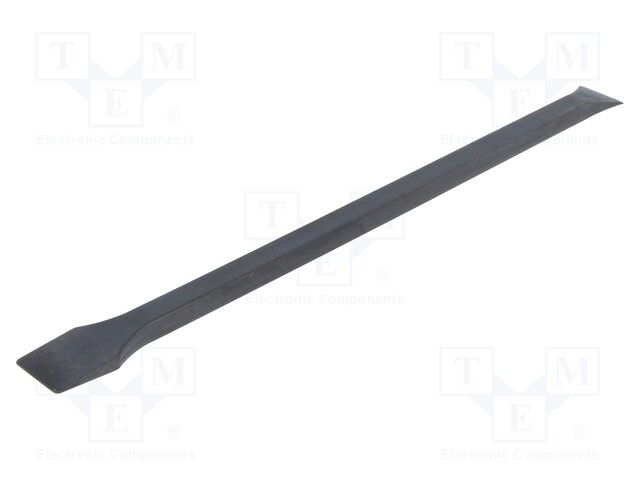 Tool: scraper; plastic; L: 140mm; Blade tip shape: shovel; ESD