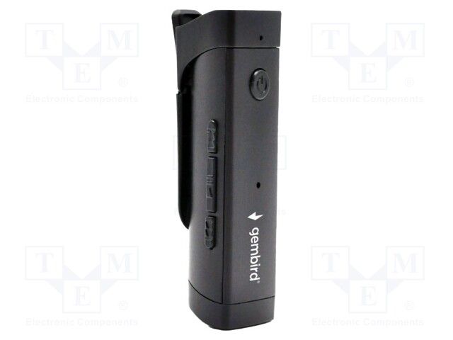 Bluetooth receiver; black; Jack 3.5mm socket,USB B micro; 10m
