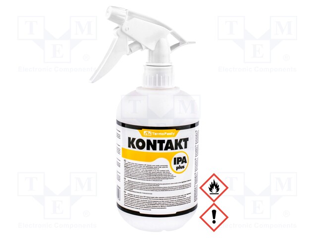 Isopropyl alcohol; KONTAKT IPA Plus; 500ml; liquid; colourless