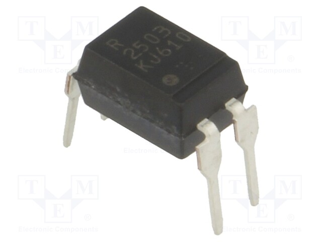 Optocoupler; THT; Channels: 1; Out: transistor; Uinsul: 5kV; Uce: 40V