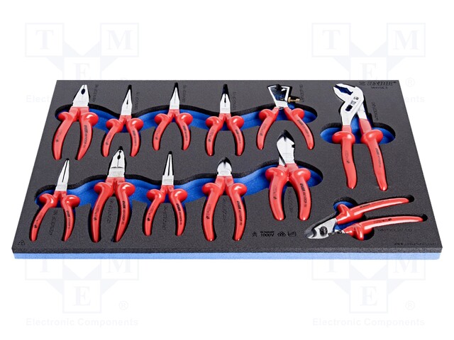 Kit: pliers; insulated