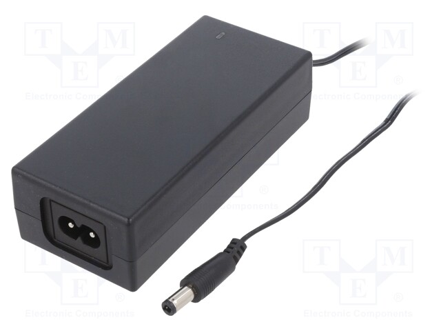 Power supply: switched-mode; 24VDC; 1.5A; Out: 5,5/2,5; 36W; 88.3%
