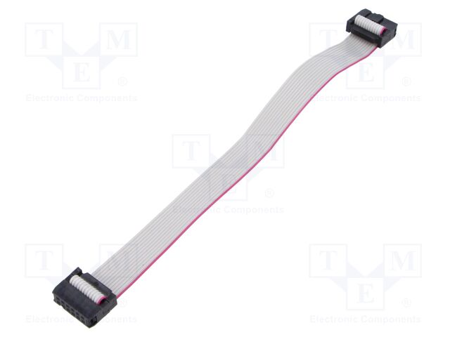 Ribbon cable with IDC connectors; Tape ph: 1.27mm; 0.2m