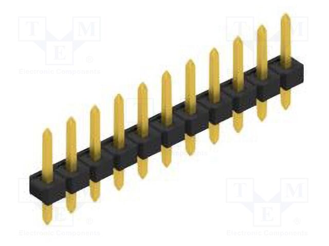 Connector: pin strips; pin header; male; PIN: 11; 2.54mm; THT; 1x11