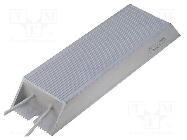 Resistor: wire-wound; with heatsink; 3.9Ω; 300W; ±5%; 30x60x215mm