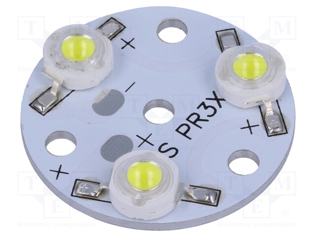 Module: LED; Colour: white; 3.5W; 300(typ)lm; 12VDC; 120°
