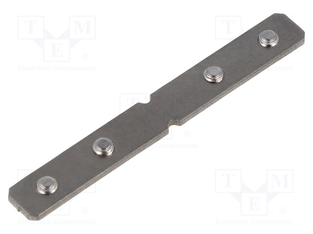 Connector 180°; stainless steel; ZM-180