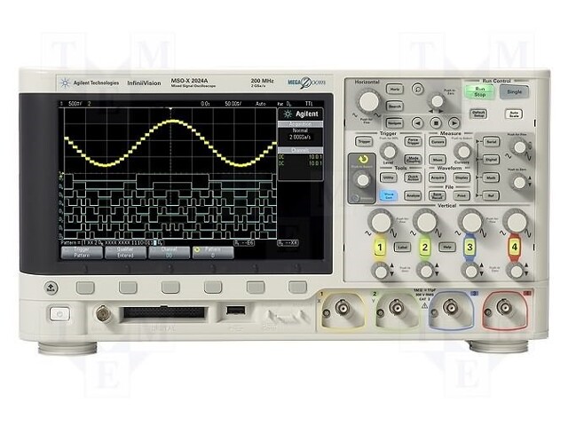 Oscilloscope: digital; Band: ≤100MHz; Channels: 4; 100kpts/ch