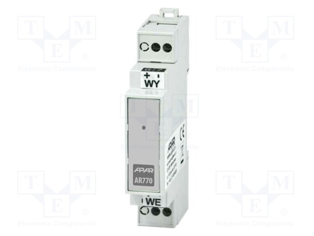 Converter: analog signals; DIN; 0÷22mA; IP20; 17.5x90x58mm; 0÷65°C
