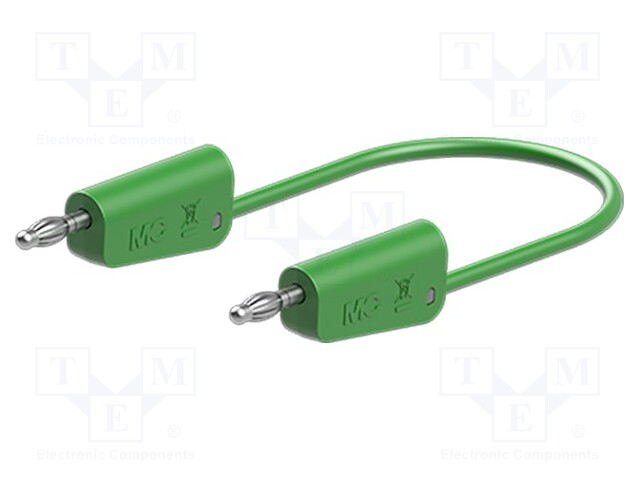 Test lead; 32A; 4mm banana plug-4mm banana plug; Urated: 60V