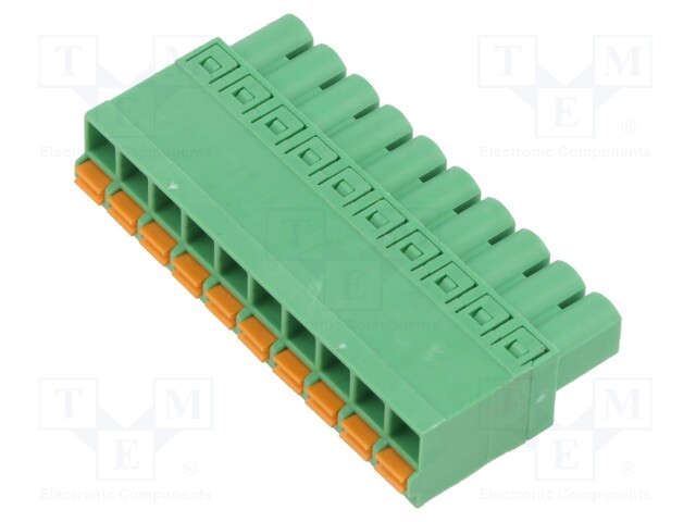 Connector: pluggable terminal block; plug; female; straight; 12A