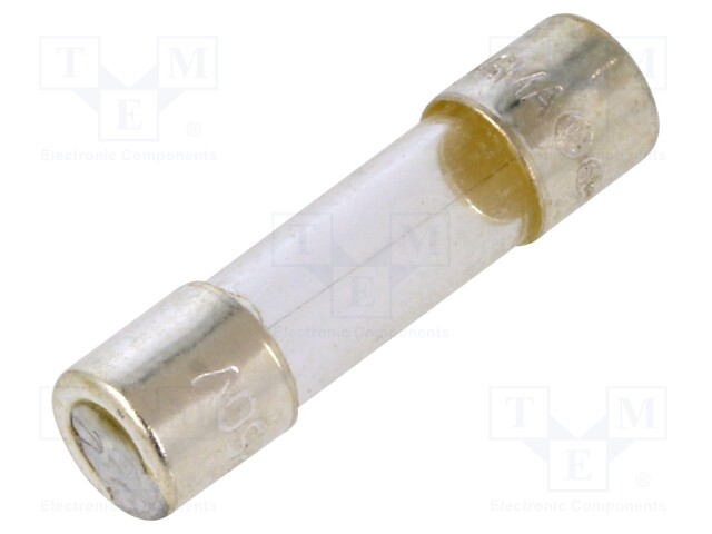 Fuse: fuse; quick blow; 200mA; 250VAC; cylindrical,glass; 5x20mm