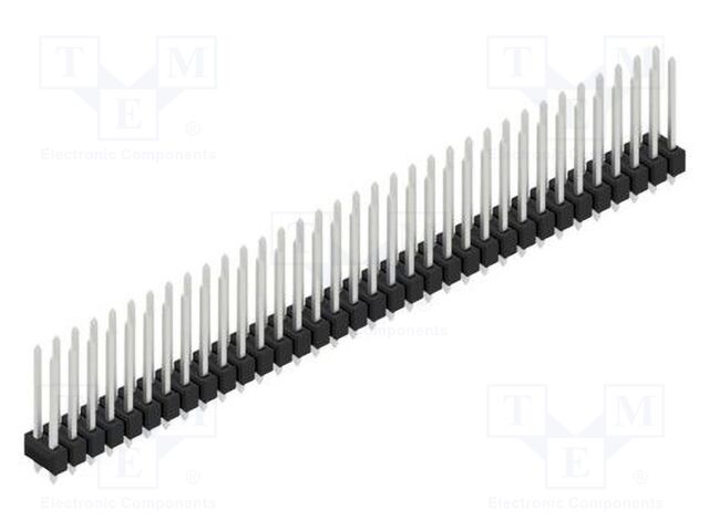 Connector: pin strips; pin header; male; PIN: 68; 2.54mm; THT; 2x34