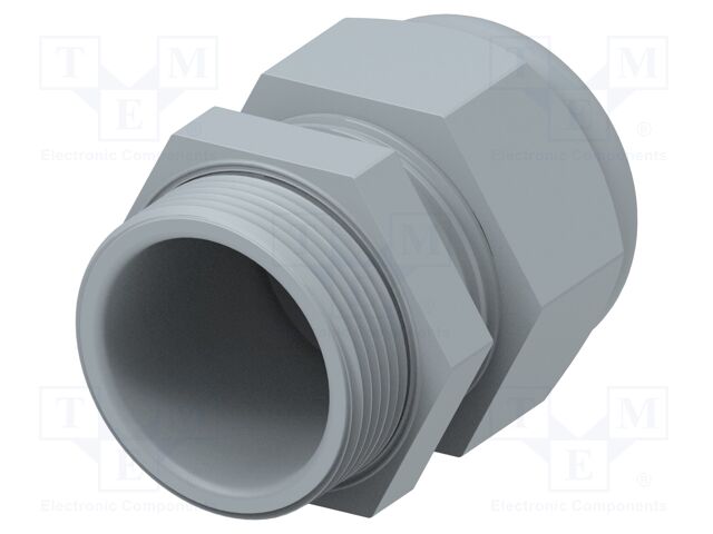 Cable gland; without nut; M32; 1.5; IP68; Mat: polyamide; grey