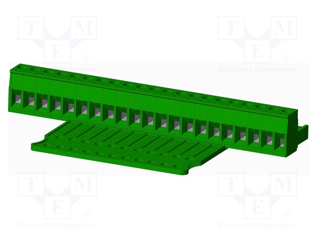 Connector: pluggable terminal block; plug; female; straight; 300V