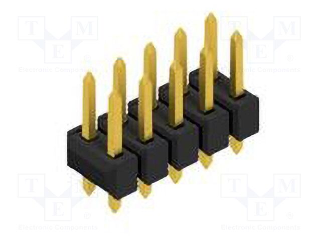 Connector: pin strips; pin header; male; PIN: 10; 2.54mm; THT; 2x5