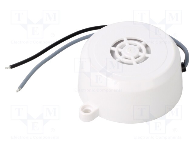 Sound transducer: signaller; 30mA; Ø: 54mm; H: 25mm; 50÷90dB; 40g