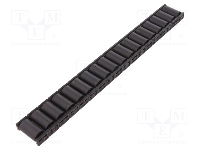 Roller track; technopolymer (POM); ELEROLL; L: 270mm; W: 34.35mm