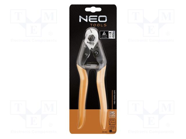 Cutters; 190mm; Application: for steel ropes