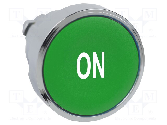 Switch: push-button; Stabl.pos: 1; 22mm; green; IP66; Pos: 2; Ø22mm