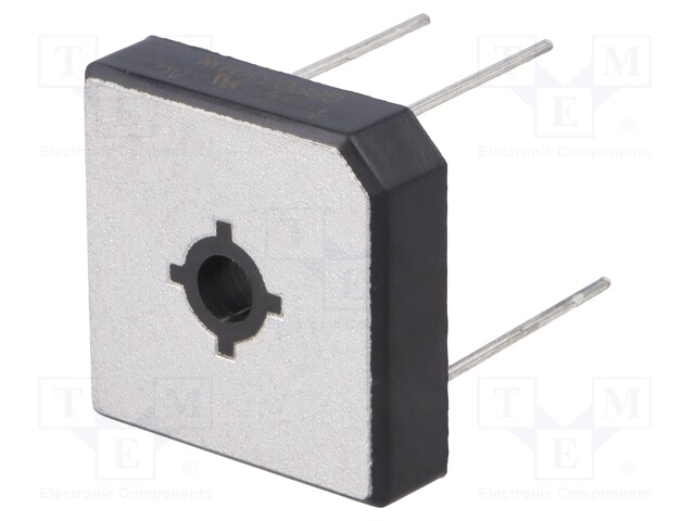 Single-phase bridge rectifier; Urmax: 100V; If: 35A; Ifsm: 400A