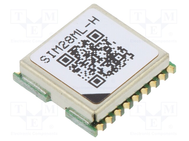 Module: GPS; ±2.5m; GPS; -165dBm; 2.8÷4.3VDC; 115200bps; ±0,1m/s