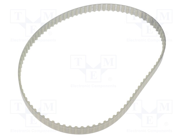 Timing belt; T5; W: 8mm; H: 2.2mm; Lw: 455mm; Tooth height: 1.2mm