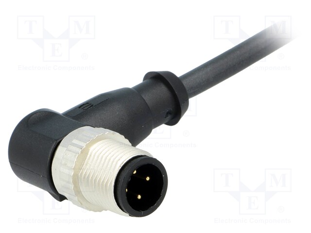 Plug; M12; PIN: 4; male; A code-DeviceNet / CANopen; 5m; angled 90°