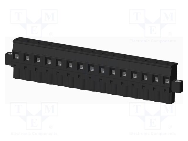Connector: pluggable terminal block; plug; female; angled 90°