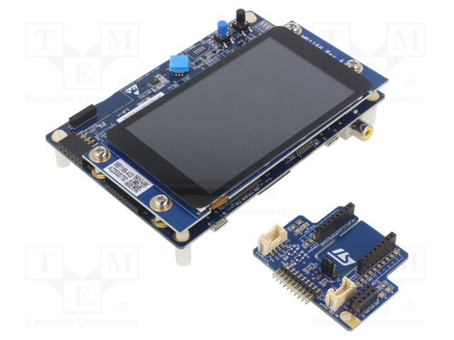 Dev.kit: STM32; STLINK-V3E,STM32H747XIH6,LCD display