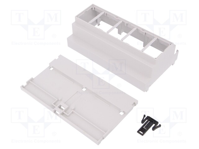 Enclosure: for DIN rail mounting; Y: 90mm; X: 159mm; Z: 53mm; PPO