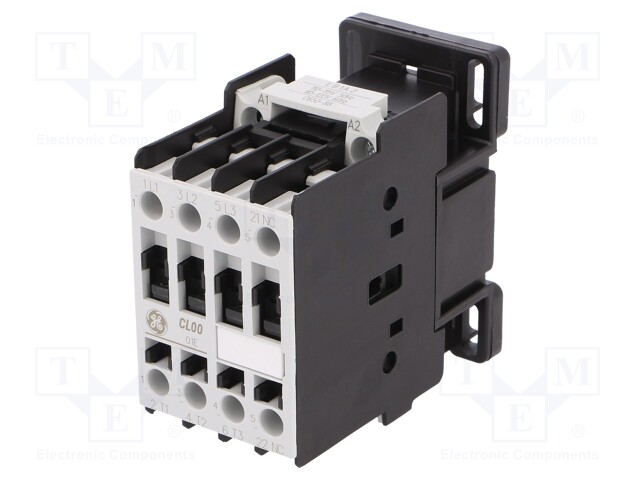 Contactor: 3-pole; NO x3; Auxiliary contacts: NC; 110÷120VAC; 9A