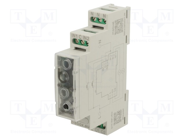 Wireless cutout power switch; for DIN rail mounting; 230VAC