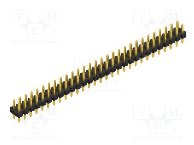Connector: pin strips; pin header; male; PIN: 58; 2.54mm; THT; 2x29