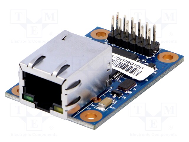 Module: Ethernet; 3.3VDC; ARP,ICMP,IGMP,IPv4,MAC,TCP,UDP; RS232