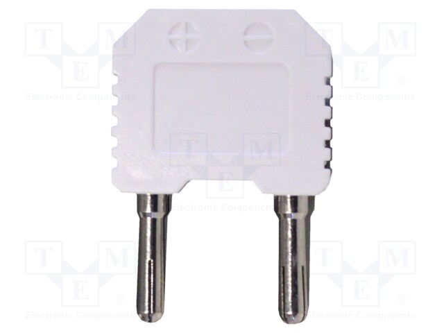 Adapter; banana plug 4mm-K plug adapter