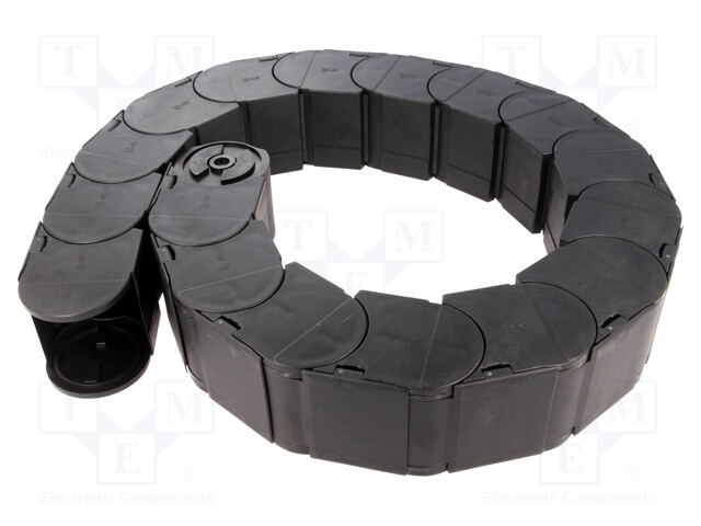 Cable chain; Series: 168; Bend.rad: 200mm; L: 999mm; Int.width: 50mm