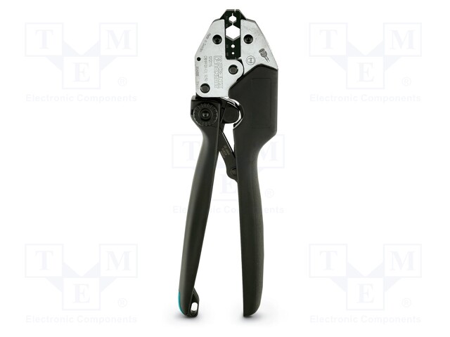 Tool: for crimping colaxial / RF connectors; 256mm