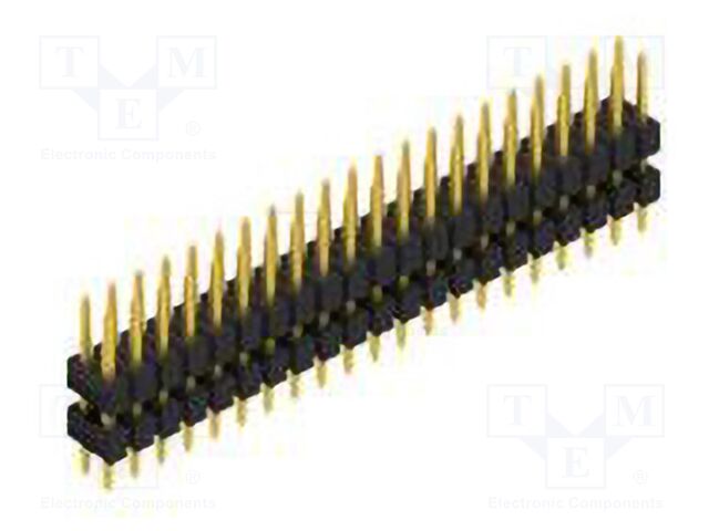 Connector: pin strips; pin header; male; PIN: 42; 2.54mm; THT; 2x21