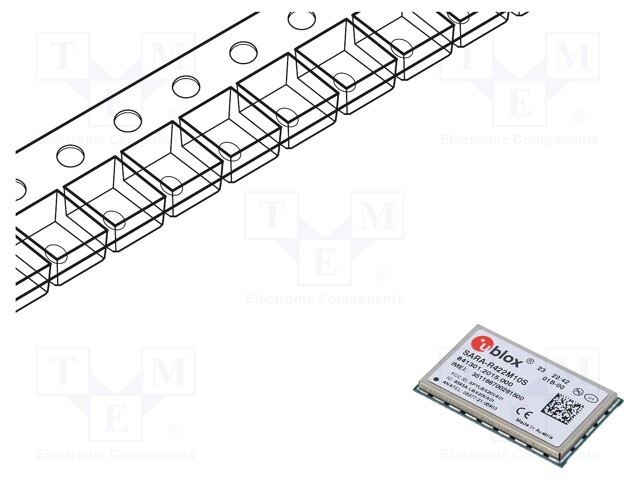 Module: LTE; SARA-R4; SMD; GNSS,GSM,LTE Cat.M1,LTE Cat.NB2