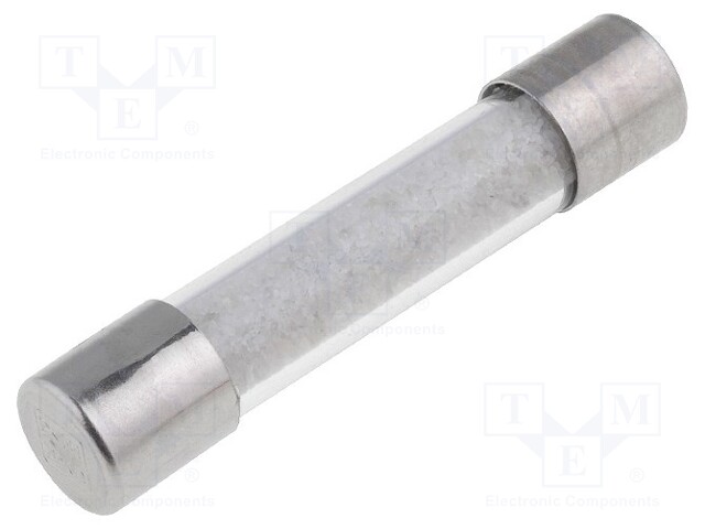 Fuse: fuse; time-lag; 5A; 250VAC; cylindrical,glass; 6,3x32mm; SPT