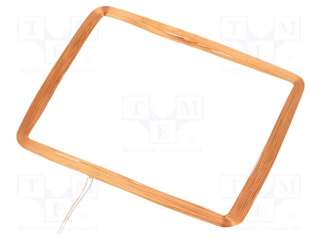 RFID antenna; 125kHz; Body dim: 60x74x0.9mm; 470uH