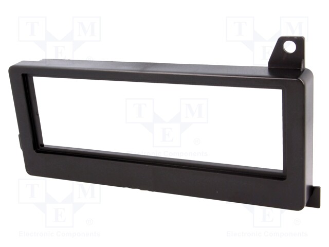 Radio mounting frame; Chrysler,Dodge; 1 DIN; black