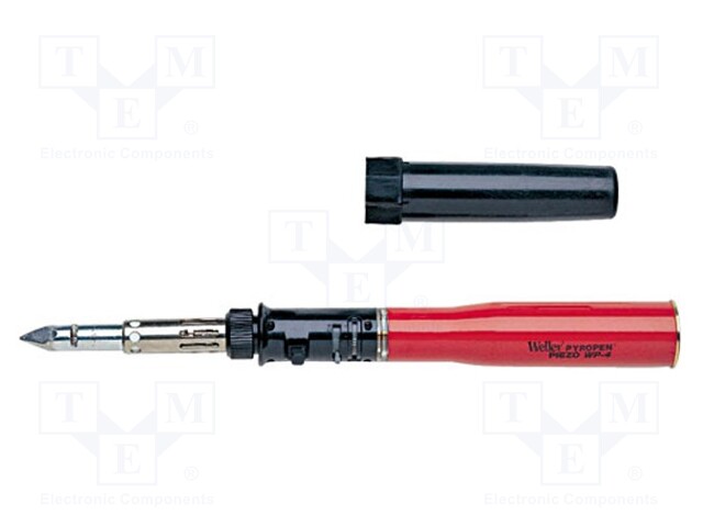 Soldering iron: gas; piezoelectric lighter
