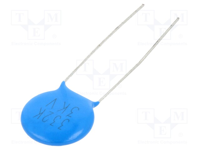 Capacitor: ceramic; 3.3nF; 3kV; Y5P; ±10%; THT; 7.5mm