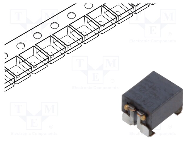 Inductor: common mode; SMD; 22uH; 250mA; 580mΩ; -30÷50%; 42VAC